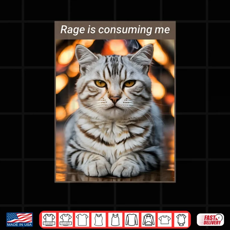 Rage is Consuming Me Meme Cat Shirt 4 Design Rage is Consuming Me Meme Cat Shirt
