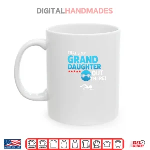 Mug Grandparent Proud Granddaughter Swimmer Swim Meet Pool S Shirt