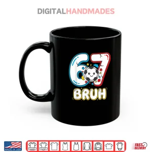 Mug Football Six Seven Drip 67 Meme 6 7 Soccer Football Shirt