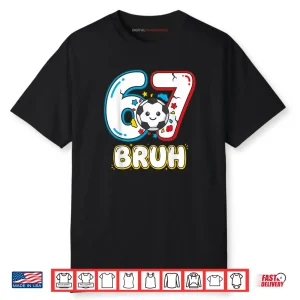 Football Six Seven Drip 67 Meme 6 7 Soccer Football Shirt