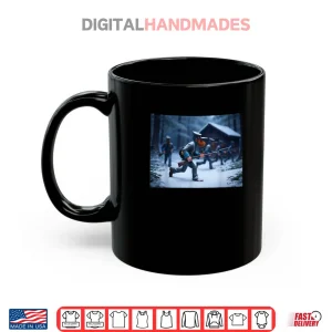 Mug American Confederate Soldiers Charging Through The Snow Shirt