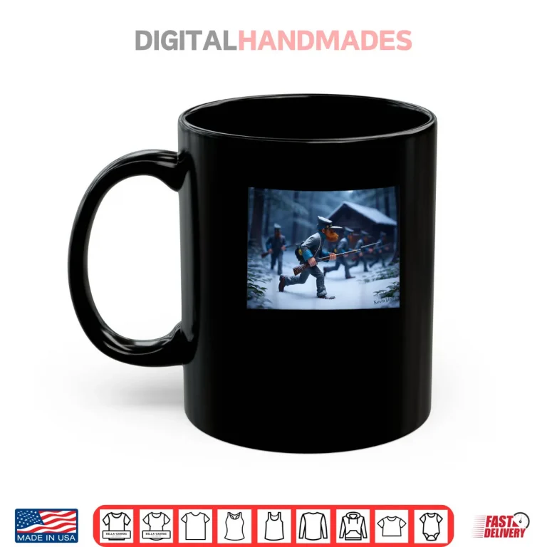 American Confederate Soldiers Charging Through The Snow Shirt 3 Mug American Confederate Soldiers Charging Through The Snow Shirt