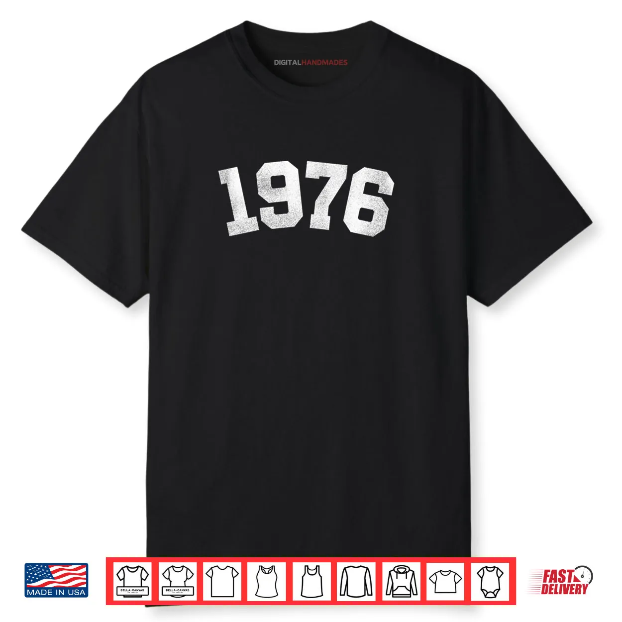 Vintage 1976 50 Years Old 50th Birthday Dad Mom Shirt Vintage 1976 50 Years Old 50th Birthday Dad Mom Shirt