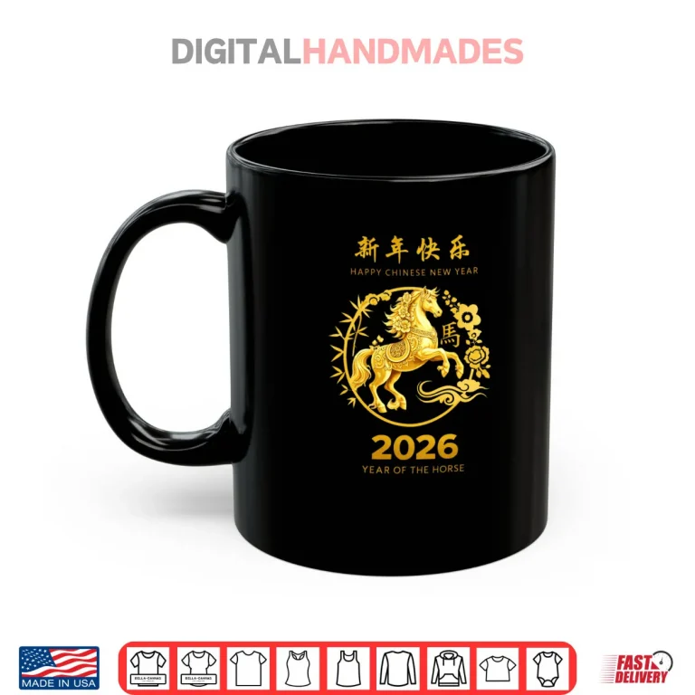 Mug Lunar New Year 2026 Chinese New Year Decorations Shirt