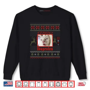 Sweatshirt Ibuprofen Cat Hilarious Xmas Cat Meme Shirt