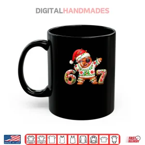 Mug Gingerbread Six Seven 67 Ice Cream Drip Christmas Shirt 1