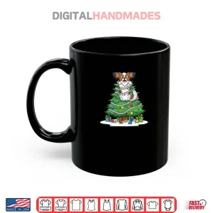 Mug Christmas Tree Papillon Dog Shirt