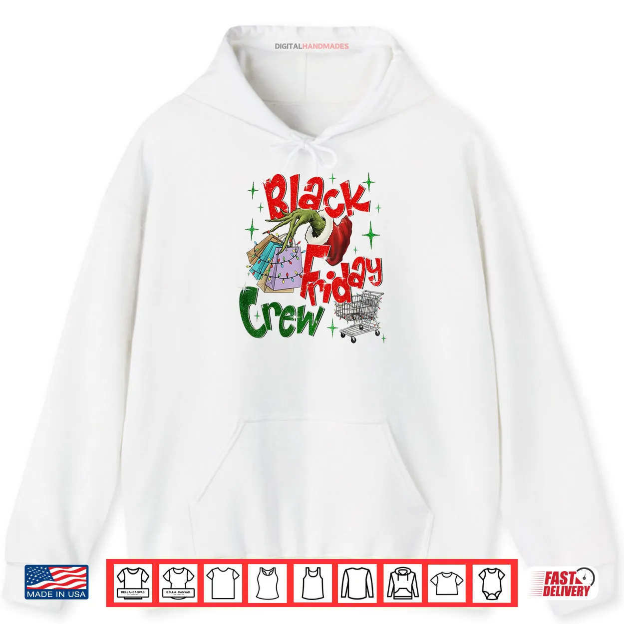 Christmas Black Shopping Family Friday Shopping Crew Shirt Christmas Black Shopping Family Friday Shopping Crew Shirt