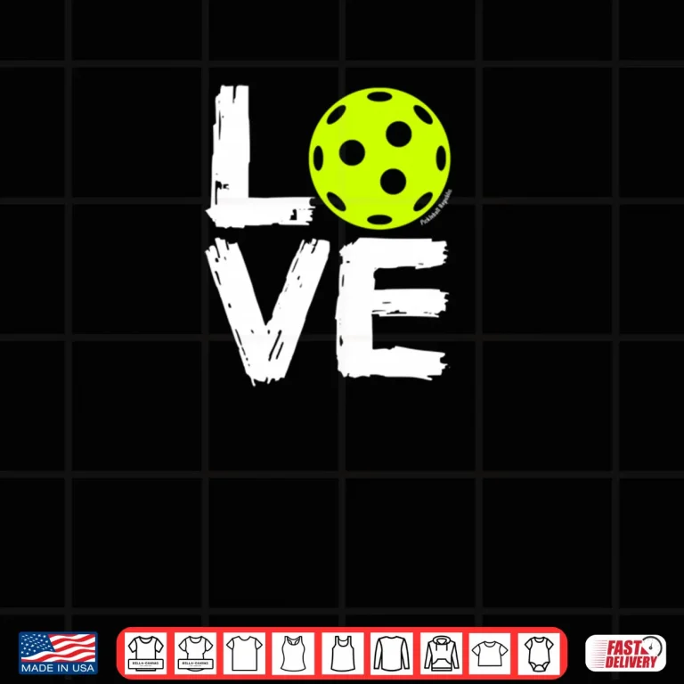 Design Pickleball Love Shirt