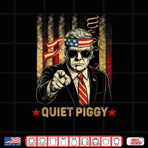 Design Funny Quiet Piggy Shirt