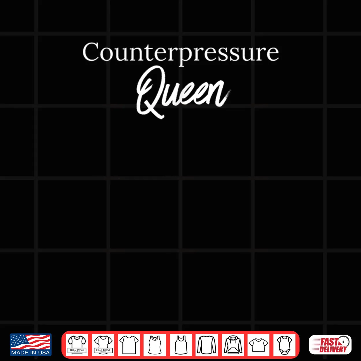 Counterpressure Queen Doula Shirt Counterpressure Queen Doula Shirt