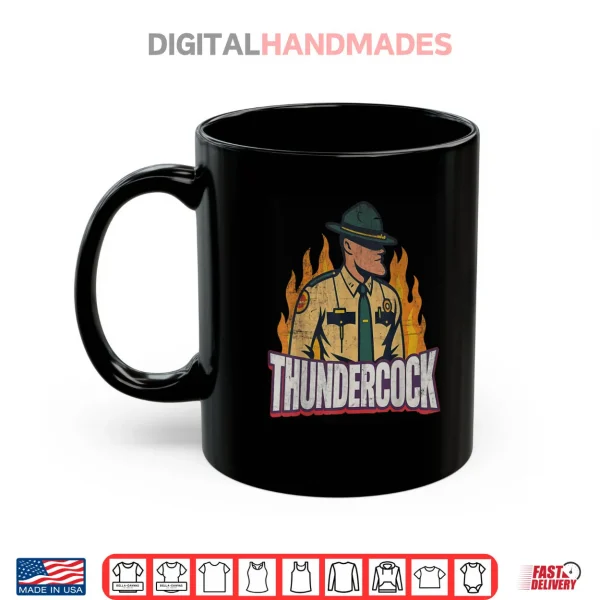Officer Sergeant Cassius Thundercock Bodycam Funny Meme Shirt 3 Mug Officer Sergeant Cassius Thundercock Bodycam Funny Meme Shirt
