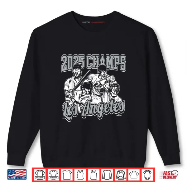 Los Angeles 2025 World Champions Shirt 1 Sweatshirt Los Angeles 2025 World Champions Shirt