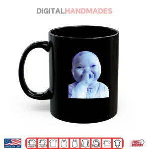 AI Baby Holding Laugh Meme Viral Trend Shirt 3 Mug AI Baby Holding Laugh Meme Viral Trend Shirt