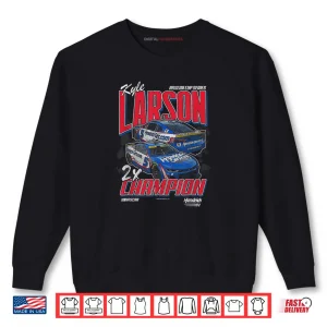 Sweatshirt Hendrick Motorsports Kyle Larson Nascar Series 2X Champion Shirt