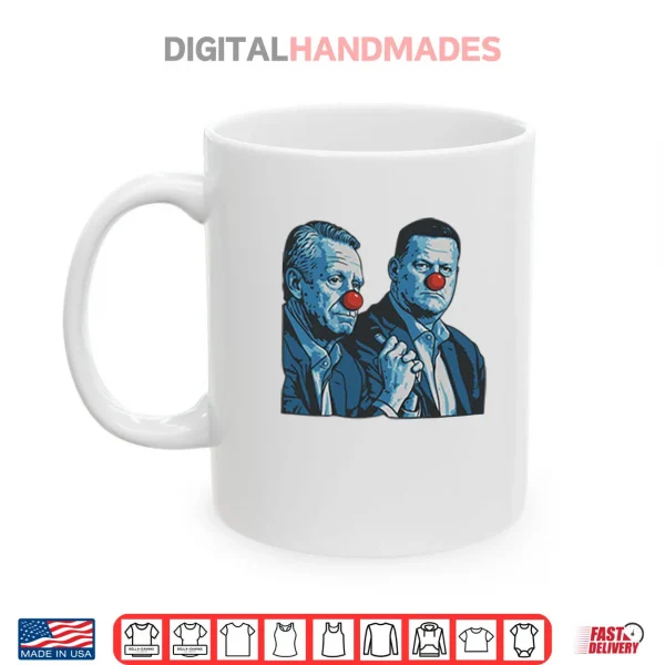 Mug Steve Phelps And Steve ODonnell NASCAR Clowns Shirt