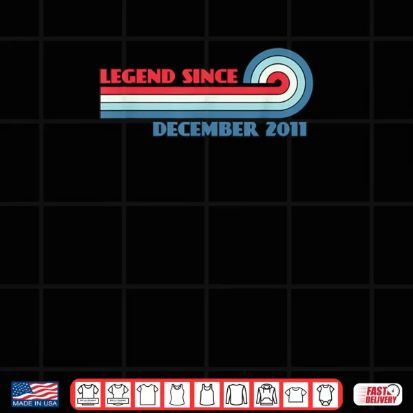 Design Legend Since December 2011 Shirt