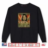Lifts Me Up Elevator Pun Retro Sunset Portrait Shirt