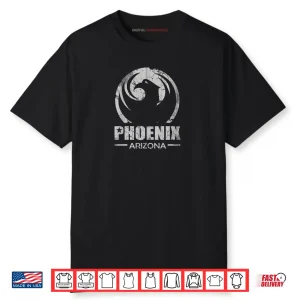 Phoenix Arizona Flag Vintage Distressed Shirt