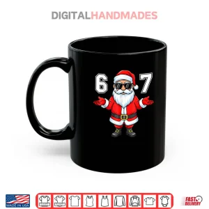 Mug Santa 67 Meme Six Seven Number Xmas Christmas Shirt