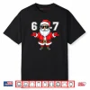 Santa 67 Meme Six Seven Number Xmas Christmas Shirt