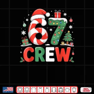 Design 67 Crew Christmas Six Seven Matching Family Shirt