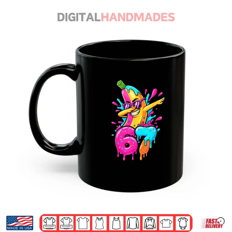 Mug 67 Baseball Dabbing Banana 6 7 Dripping Ice Cream Meme Shirt
