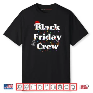 Friday Shopping Crew Christmas Black Shopping Family Shirt