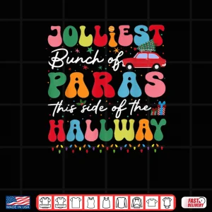 Jolliest Bunch of Paras This Side of The Hallway Xmas Group Shirt 4 Design Jolliest Bunch of Paras This Side of The Hallway Xmas Group Shirt