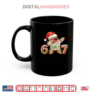 Mug Gingerbread Six Seven 67 Ice Cream Drip Christmas Shirt