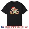 Gingerbread Six Seven 67 Ice Cream Drip Christmas Shirt
