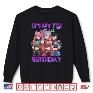 It's My 7th Birthday K Pop Shirt 1 Sweatshirt Its My 7th Birthday K Pop Shirt