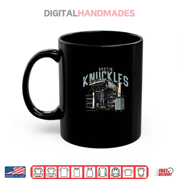 Mug Bustin Knuckles Mechanic Shirt