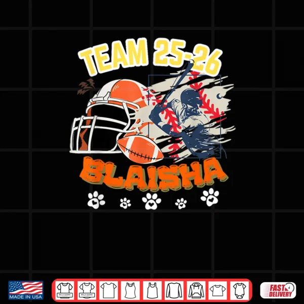 Team Blaisha Shirt 4 Design Team Blaisha Shirt