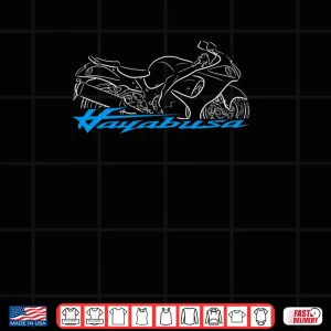 Design GSX1300R Hayabusa 2008 2020 for Sportbike Riders Motorcycle Shirt