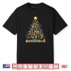 Alphabet Christmas Tree Graphic ABC A Z Teacher Shirt