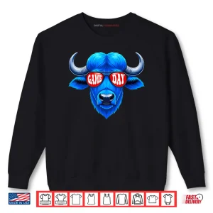 Sweatshirt Game Day Buffalo with Sunglasses Shirt