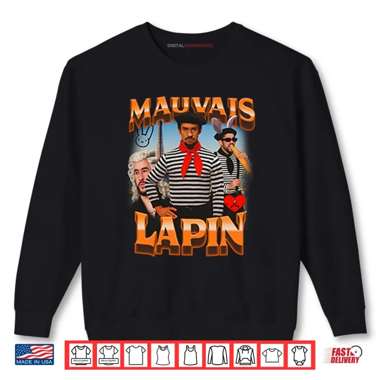 Sweatshirt Mauvais Lapin Bad Bunny Shirt