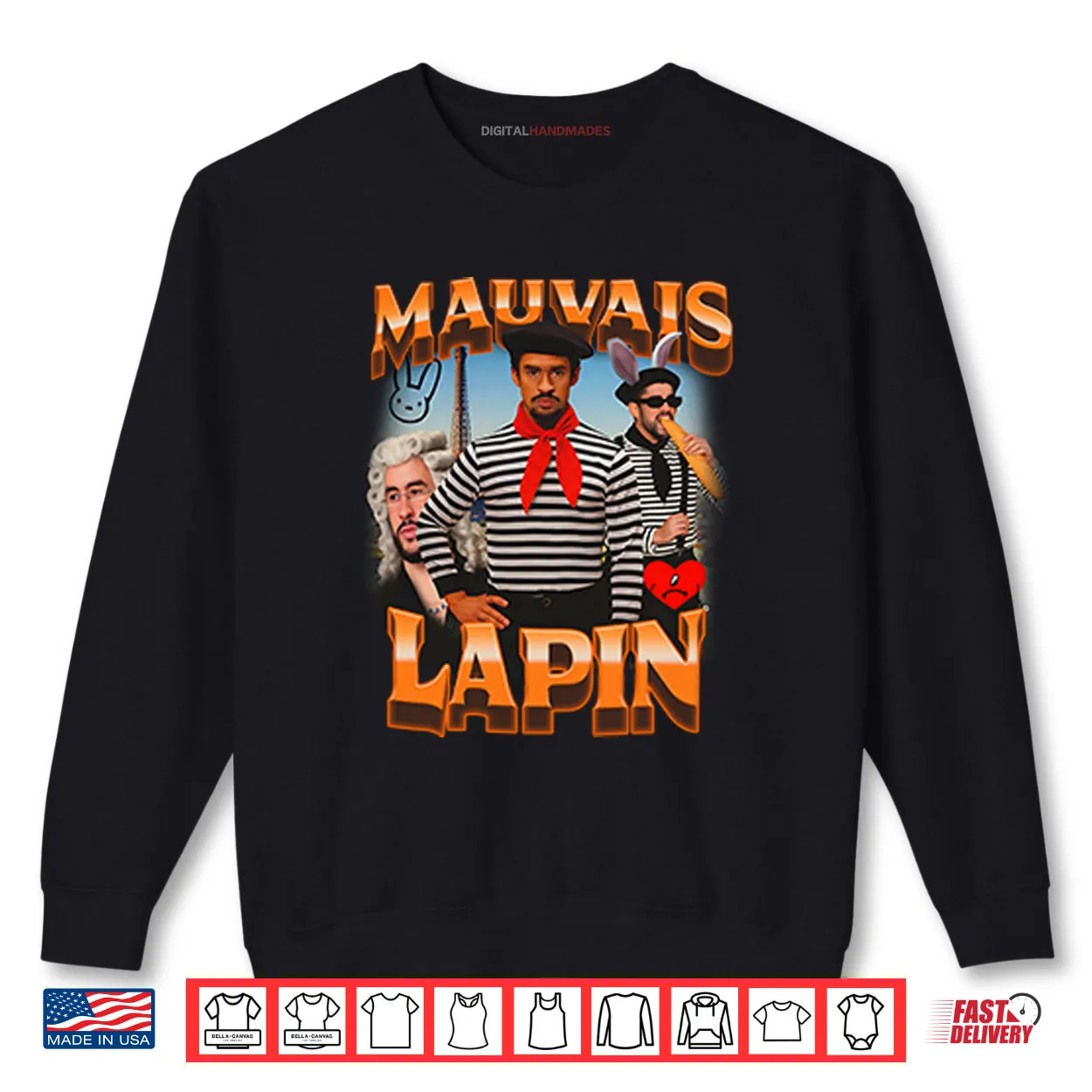 Mauvais Lapin Bad Bunny Shirt Mauvais Lapin Bad Bunny Shirt
