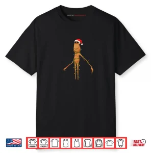 Marcus The Worm Christmas Lights Shirt