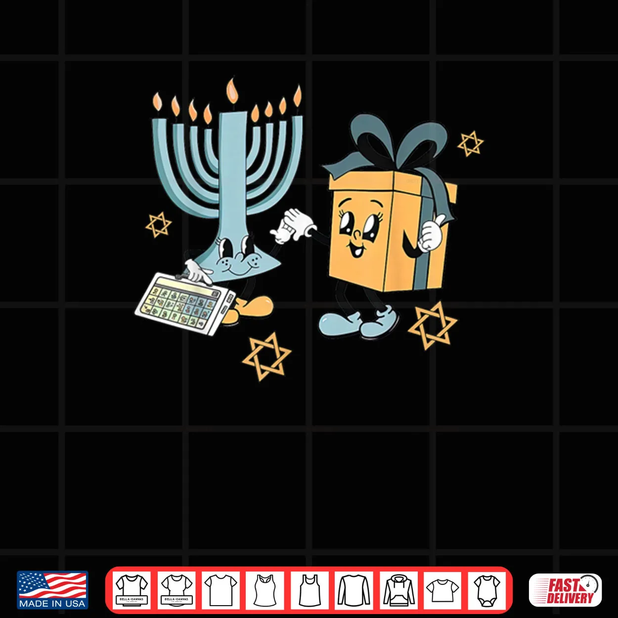 Hanukkah AAC Speech Therapist SLP Communication Acceptance Shirt Hanukkah AAC Speech Therapist SLP Communication Acceptance Shirt