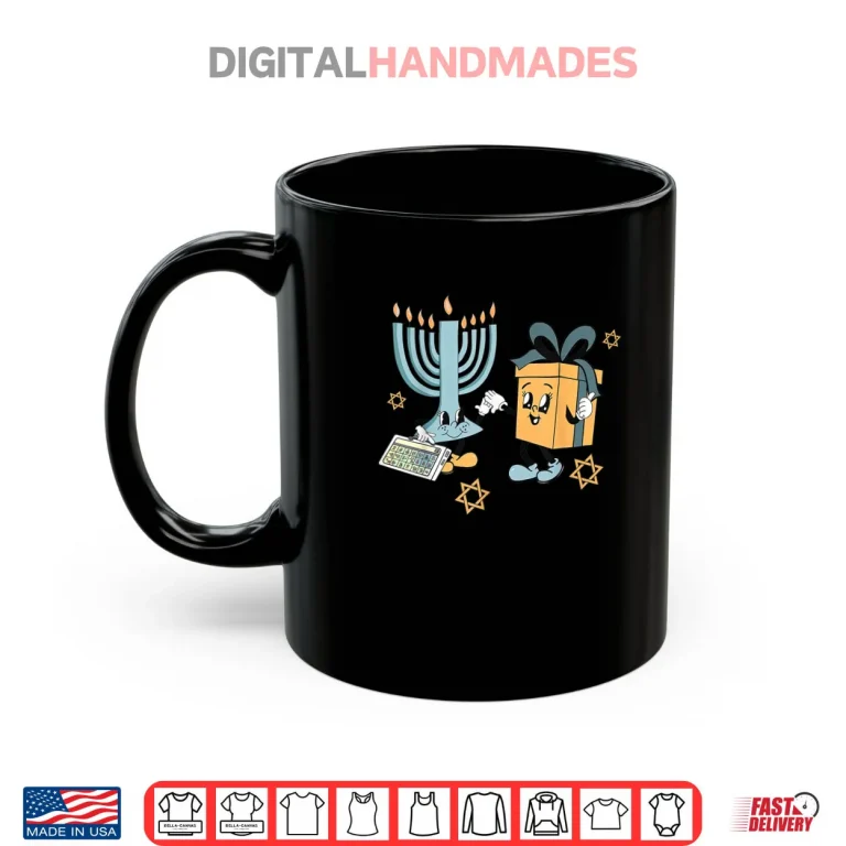 Mug Hanukkah AAC Speech Therapist SLP Communication Acceptance Shirt