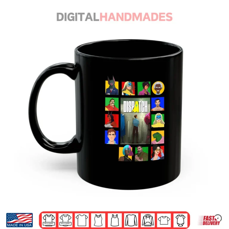 Mug Dispatch Character Shirt