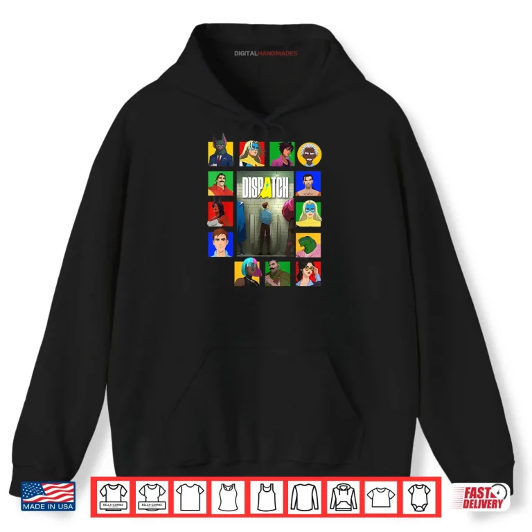 Hoodie Dispatch Character Shirt