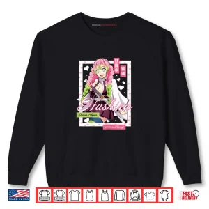 Demon Slayer Kimetsu no Yaiba Mitsuri Kanroji Pink Heart Shirt 1 Sweatshirt Demon Slayer Kimetsu no Yaiba Mitsuri Kanroji Pink Heart Shirt