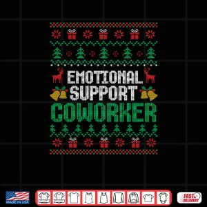 Support Coworker Ugly Christmas Shirt 4 Design Support Coworker Ugly Christmas Shirt
