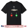 Fih Calling Remind me Message Decline Accept Phone Call Fish Shirt