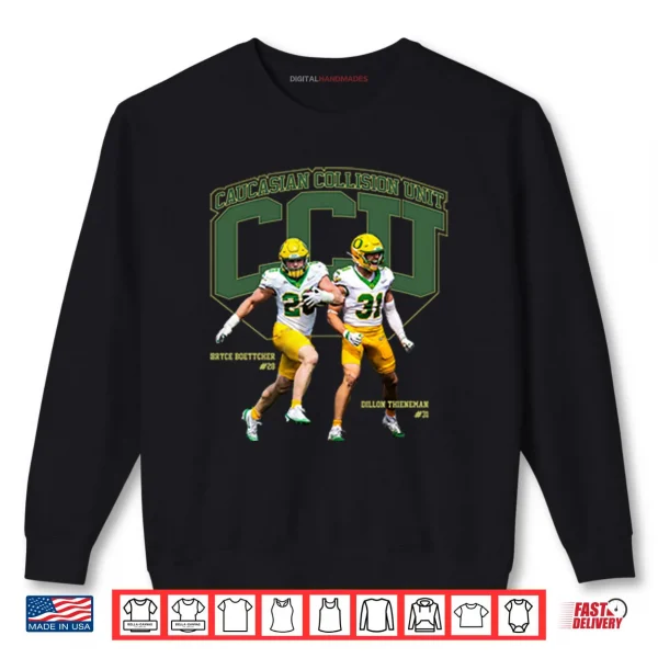 Sweatshirt Caucasian Collision Unit Shirt 1