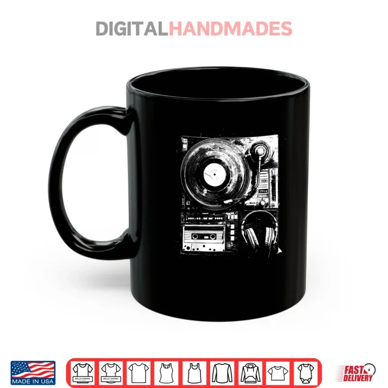 Turntable Audiophile Shirt 3 Mug Turntable Audiophile Shirt
