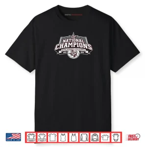 Texas A&M Aggies National Champs 2025 Volleyball Icon Black Shirt